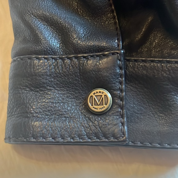 Marc New York Andrew Marc Leather Jacket Brown Medium - Picture 10 of 15
